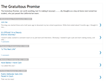 Tablet Screenshot of gratuitouspromise.blogspot.com