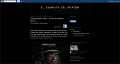 Desktop Screenshot of elebanistadelropero.blogspot.com