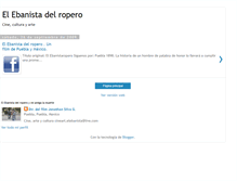 Tablet Screenshot of elebanistadelropero.blogspot.com