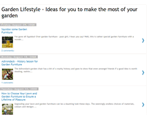 Tablet Screenshot of gardenlifestyle.blogspot.com