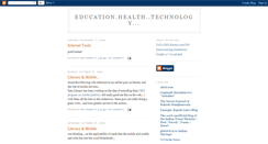 Desktop Screenshot of eduhealthtech.blogspot.com