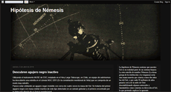 Desktop Screenshot of hipotesisdenemesis.blogspot.com