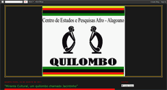 Desktop Screenshot of cepaquilombo.blogspot.com