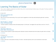 Tablet Screenshot of basicsofguitar.blogspot.com