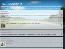 Tablet Screenshot of fraymusica.blogspot.com