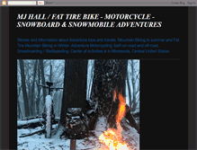 Tablet Screenshot of mhallmtbsnow.blogspot.com