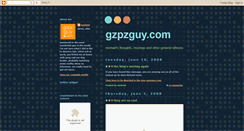 Desktop Screenshot of gzpzguy.blogspot.com