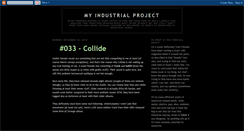 Desktop Screenshot of myindustrialproject.blogspot.com