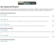 Tablet Screenshot of myindustrialproject.blogspot.com