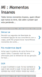 Mobile Screenshot of momentoslufe.blogspot.com