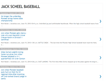 Tablet Screenshot of jackscheelbaseball.blogspot.com