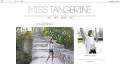 Desktop Screenshot of miss-tangerine.blogspot.com