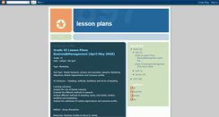 Desktop Screenshot of indusecobusiness-lessonplans.blogspot.com