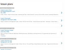 Tablet Screenshot of indusecobusiness-lessonplans.blogspot.com