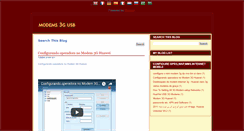 Desktop Screenshot of modem-3g.blogspot.com