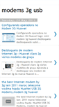 Mobile Screenshot of modem-3g.blogspot.com