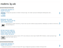 Tablet Screenshot of modem-3g.blogspot.com