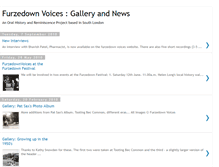Tablet Screenshot of furzedownvoices.blogspot.com