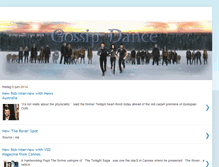 Tablet Screenshot of gossip-dance.blogspot.com
