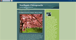 Desktop Screenshot of northgatechiropractic.blogspot.com