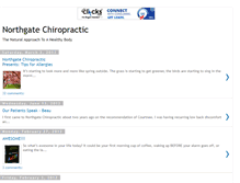 Tablet Screenshot of northgatechiropractic.blogspot.com