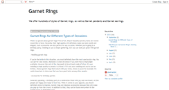 Desktop Screenshot of garnetrings.blogspot.com