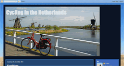 Desktop Screenshot of cyclinginthenetherlands.blogspot.com