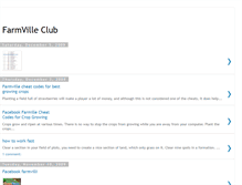 Tablet Screenshot of farmvilleclub.blogspot.com