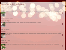 Tablet Screenshot of librarianwithcardigans.blogspot.com