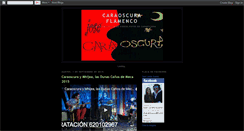 Desktop Screenshot of caraoscuraflamenco.blogspot.com