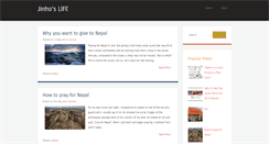 Desktop Screenshot of jinhoclement.blogspot.com