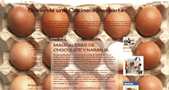 Desktop Screenshot of diariodeunacocinerainexperta.blogspot.com