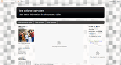 Desktop Screenshot of loschicossprouse.blogspot.com