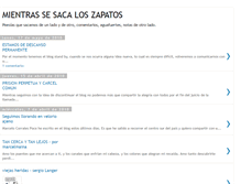 Tablet Screenshot of mientrassesacaloszapatos.blogspot.com