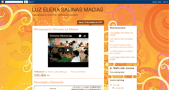 Desktop Screenshot of luzelenascalarca.blogspot.com