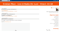 Desktop Screenshot of cristipaun.blogspot.com