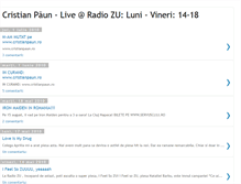 Tablet Screenshot of cristipaun.blogspot.com