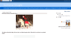 Desktop Screenshot of icehorse-insight.blogspot.com