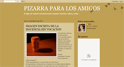 Desktop Screenshot of pizarraparalosamigos.blogspot.com