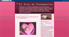 Desktop Screenshot of editorialfundamentos.blogspot.com