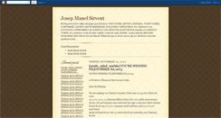 Desktop Screenshot of josep-manel-sirvent.blogspot.com