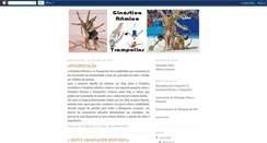 Desktop Screenshot of ginasticaritmicaetrampolins.blogspot.com