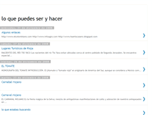 Tablet Screenshot of loquepudesseryhacer.blogspot.com