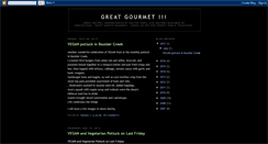Desktop Screenshot of greatgourmet.blogspot.com