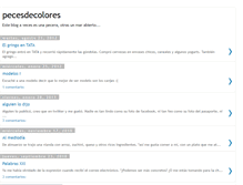Tablet Screenshot of pecesdecolores.blogspot.com