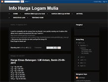 Tablet Screenshot of logammulia-harga.blogspot.com