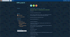 Desktop Screenshot of cfalevel2june10.blogspot.com