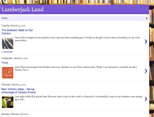 Tablet Screenshot of lumberjackland.blogspot.com