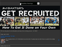 Tablet Screenshot of jimbaxterrecruitingnews.blogspot.com