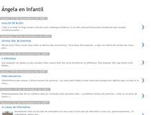 Tablet Screenshot of angelaeninfantil.blogspot.com